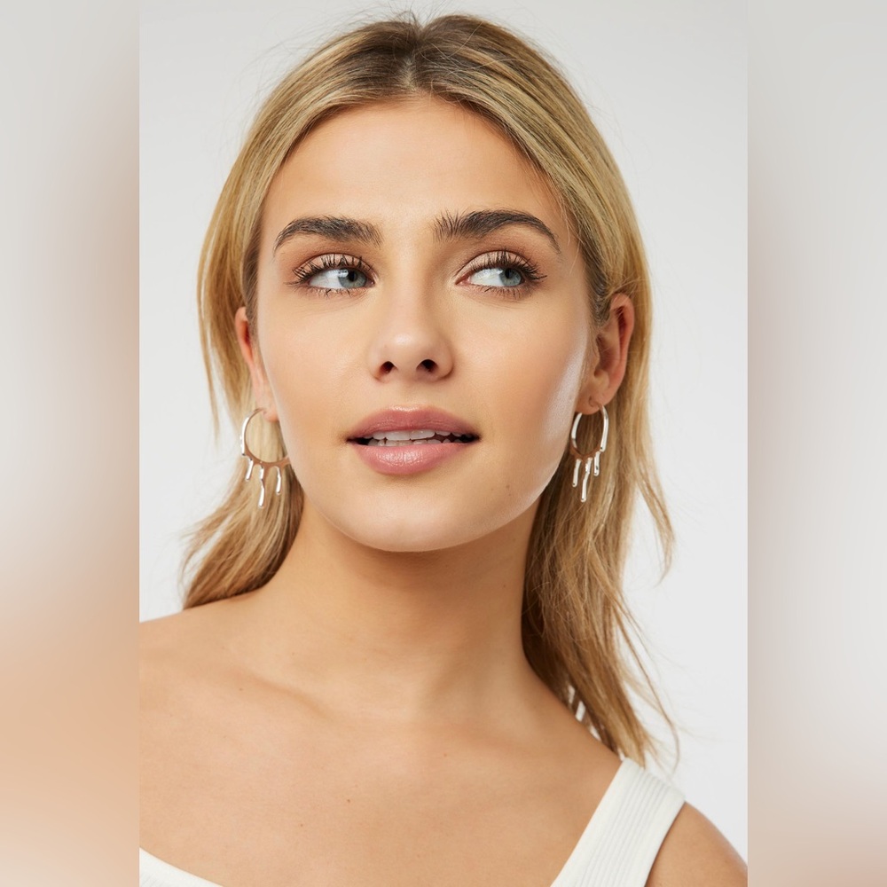 Drippy Hoop Earrings